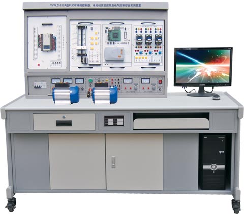 PLC可编程控制器及单片机开发应用、电气控制实训装置